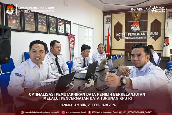 Optimalisasi Pemutakhiran Data Pemilih  Berkelanjutan Melalui Pencermatan Data Turunan KPU RI