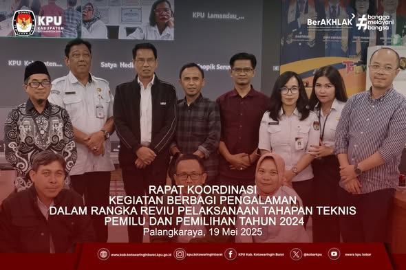 Rapat Koordinasi Dalam Rangka Reviu Tahapan Teknis Pemilu dan Pemilihan Tahun 2024