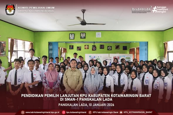 Pendidikan Pemilih Berkelanjutan di SMAN 1 Pangkalan Lada