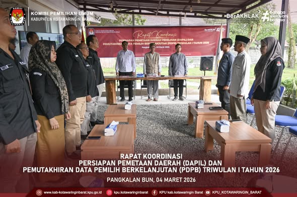 Rapat Persiapan Pemetaan Dapil dan (PDPB) Triwulan I Tahun 2026
