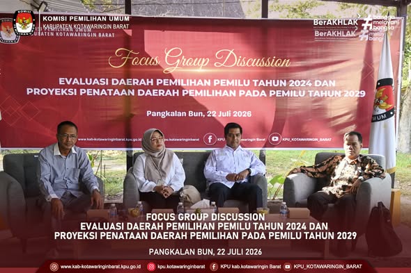 FGD Evaluasi Daerah Pemilihan Pemilu Tahun 2024 dan Proyeksi Penataan Daerah Pemilu Tahun 2029