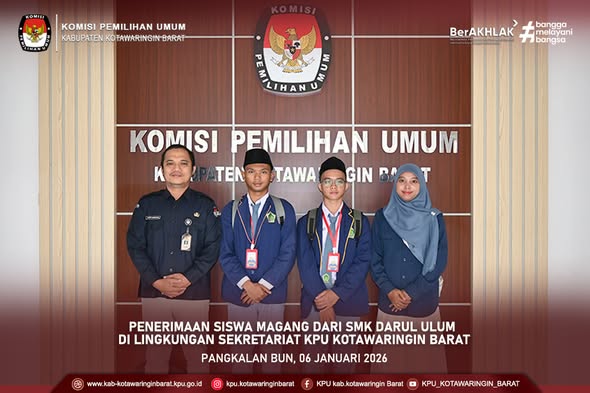 Penerimaan siswa magang dari SMK Pondok Pesantren Darul Ulum