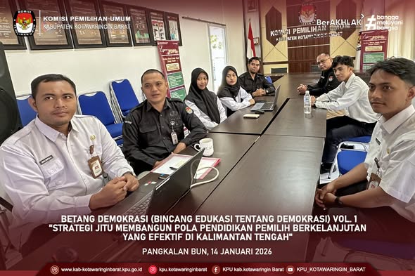 BETANG (Bicara Tentang) Demokrasi Volume 1 secara daring
